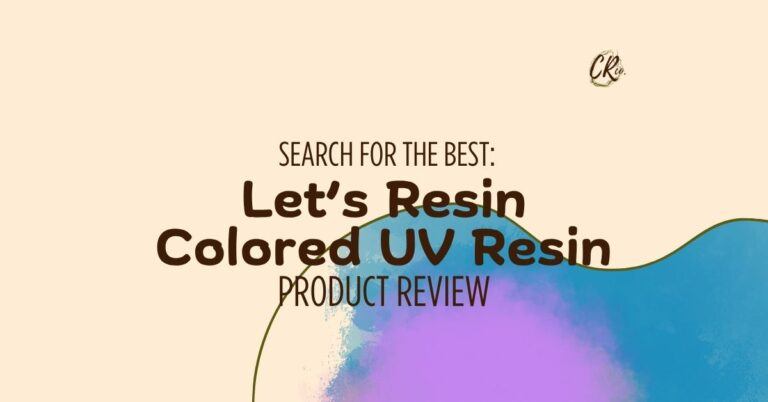Lets resin colored uv resin review