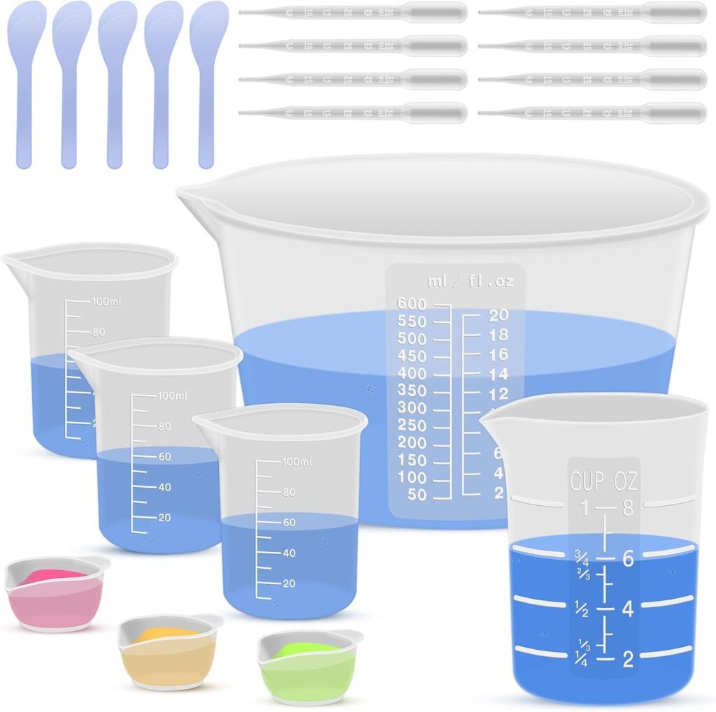 silicone measuring cups