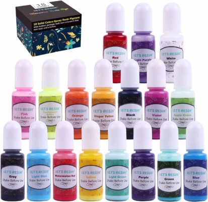 lets resin liquid pigments