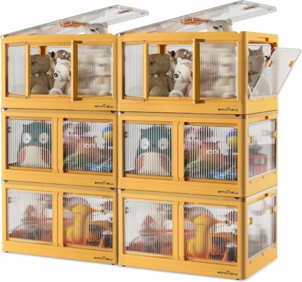 150 Gallon Storage Bins in Yellow