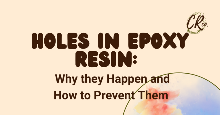 How to Fill Holes in Epoxy Resin