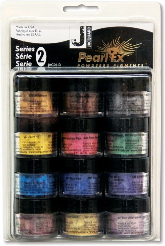 pearl ex pigment powders 12 color series 2 set