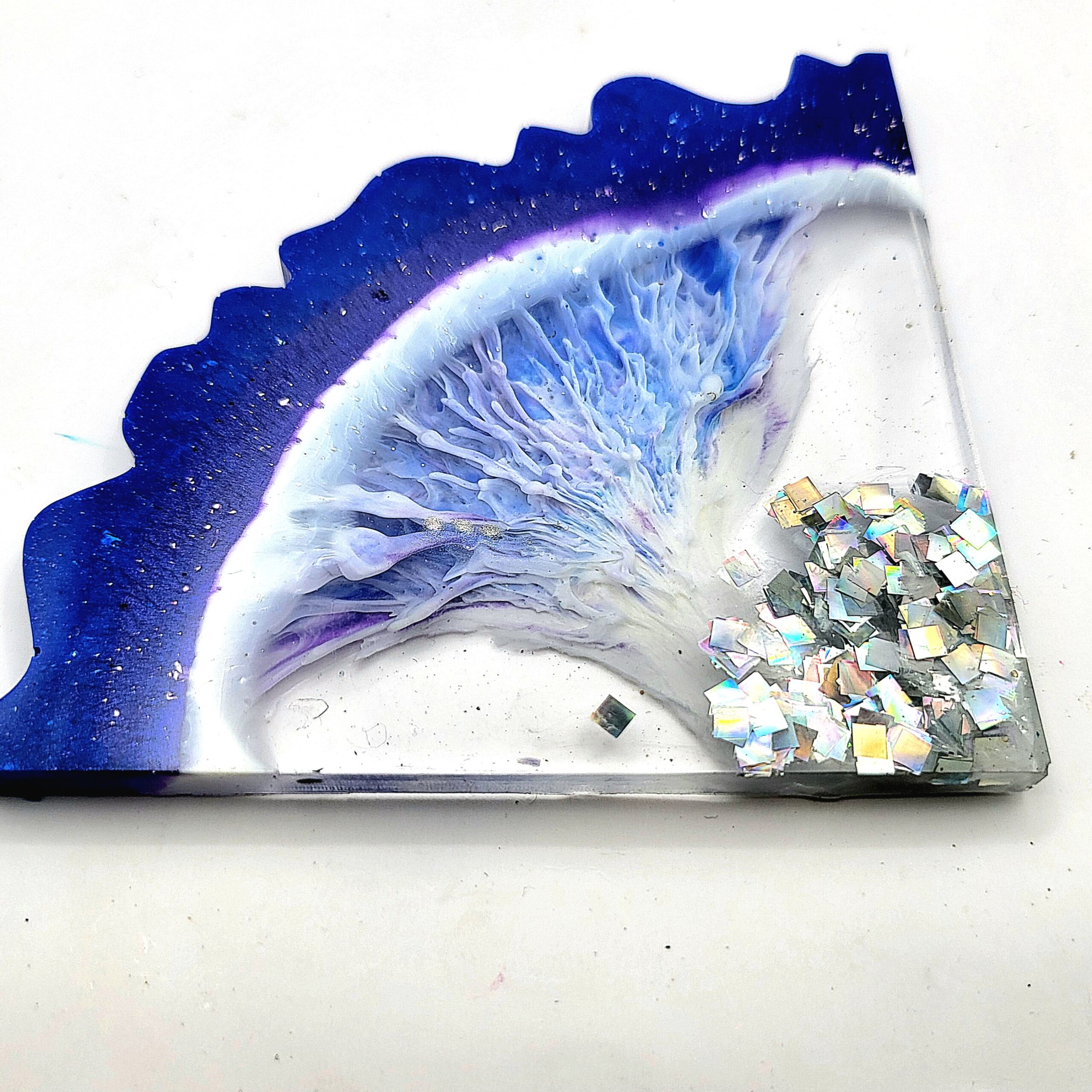 Geode Puzzle Coasters slice 4